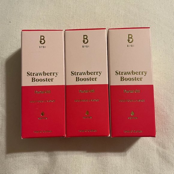 BYBI Strawberry Booster  EVERY DAY VEGAN FACIAL OIL - Picture 1 of 2
